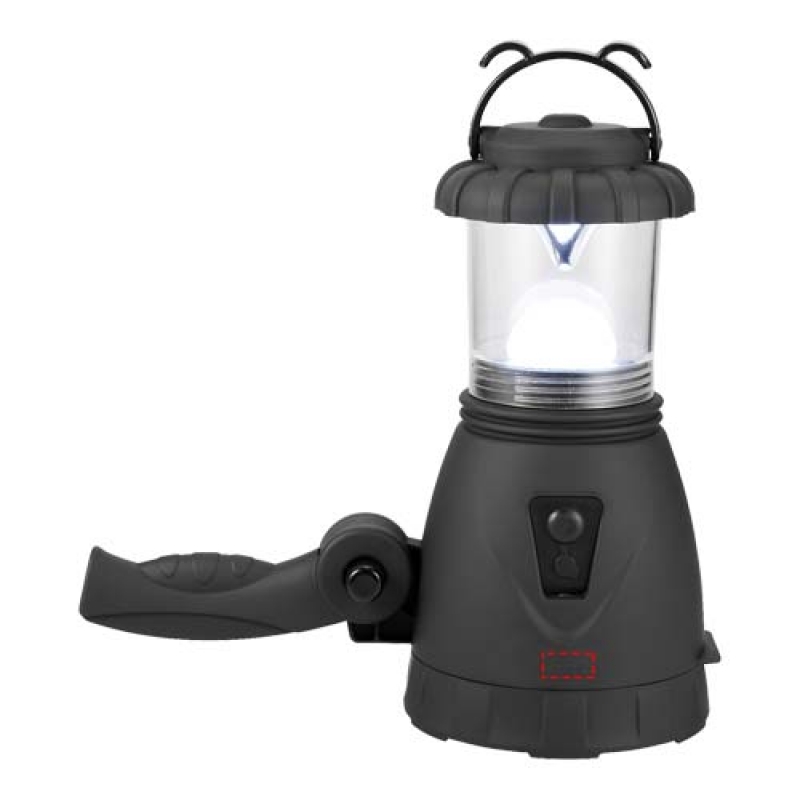 Dynamo lamp spotlicht - voorzijde