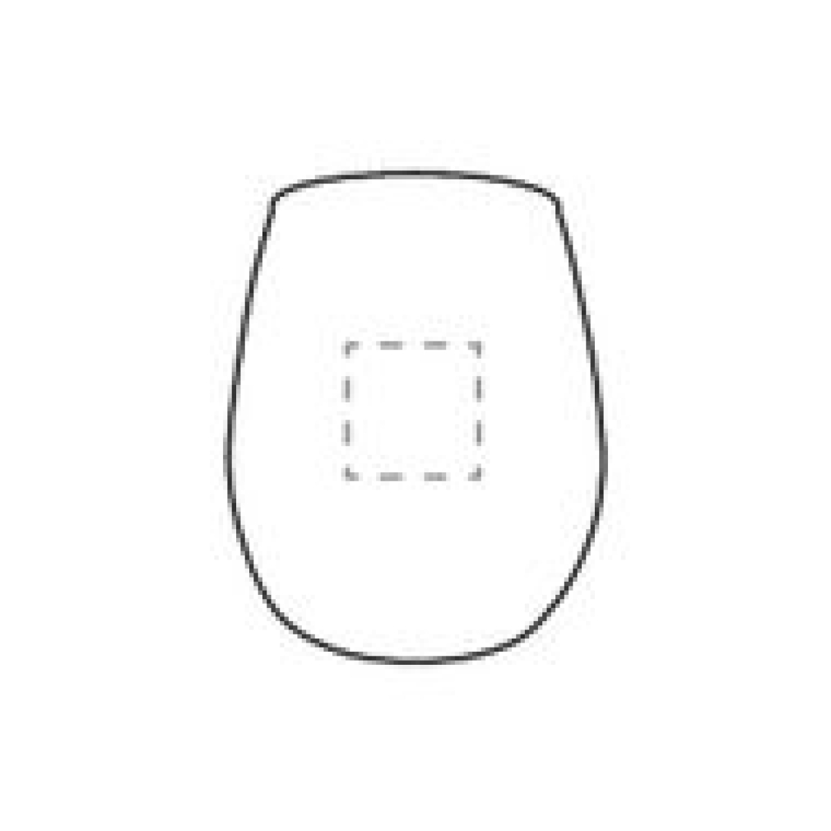 Esprit waterglas 330ml - stevige bodem - transparant - op voorzijde