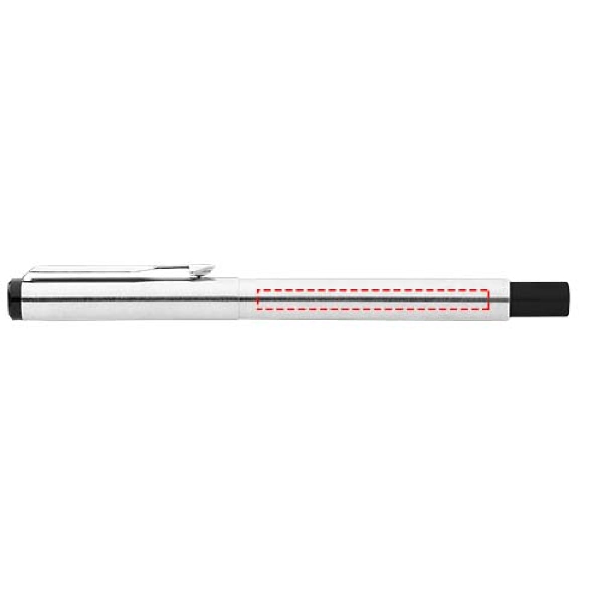Parker Vector rollerbalpen - RVS - zwarte inkt - geschenkverpakking - romp