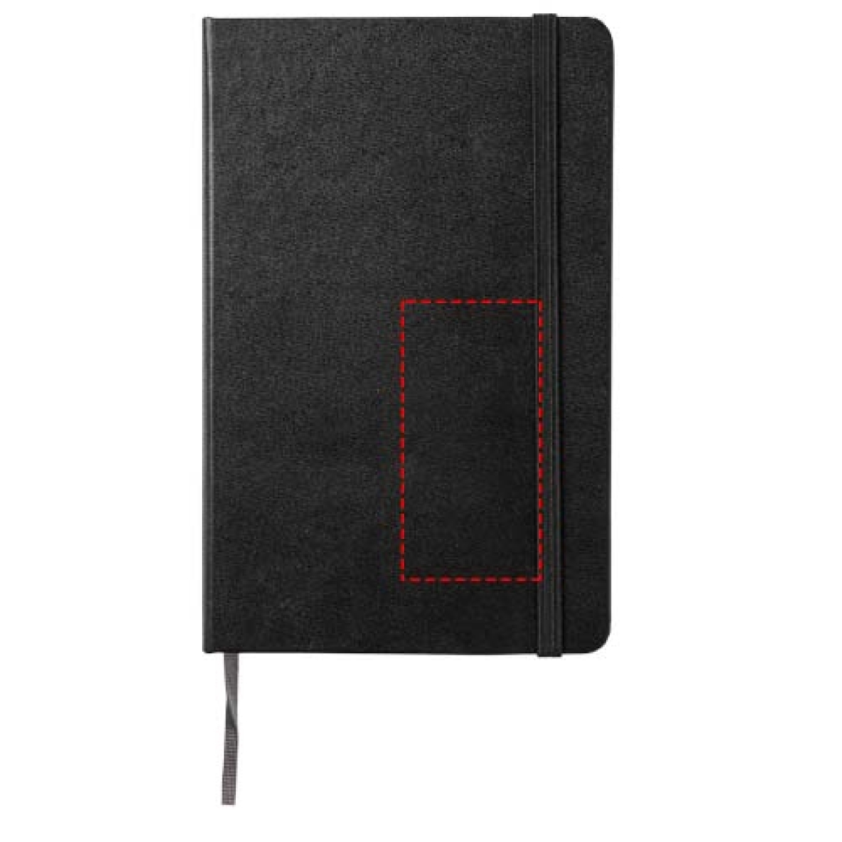 Moleskine Classic notitieboek - medium - kunstleer - 104 vellen - gelinieerd - ronde hoeken, elastieksluiting en bladwijzer - hardcover - rechts onder Moleskine Classic notitieboek - medium - kunstleer - 104 vellen - gelinieerd - ronde hoeken, elastieksluiting en bladwijzer - hardcover - rechts onder