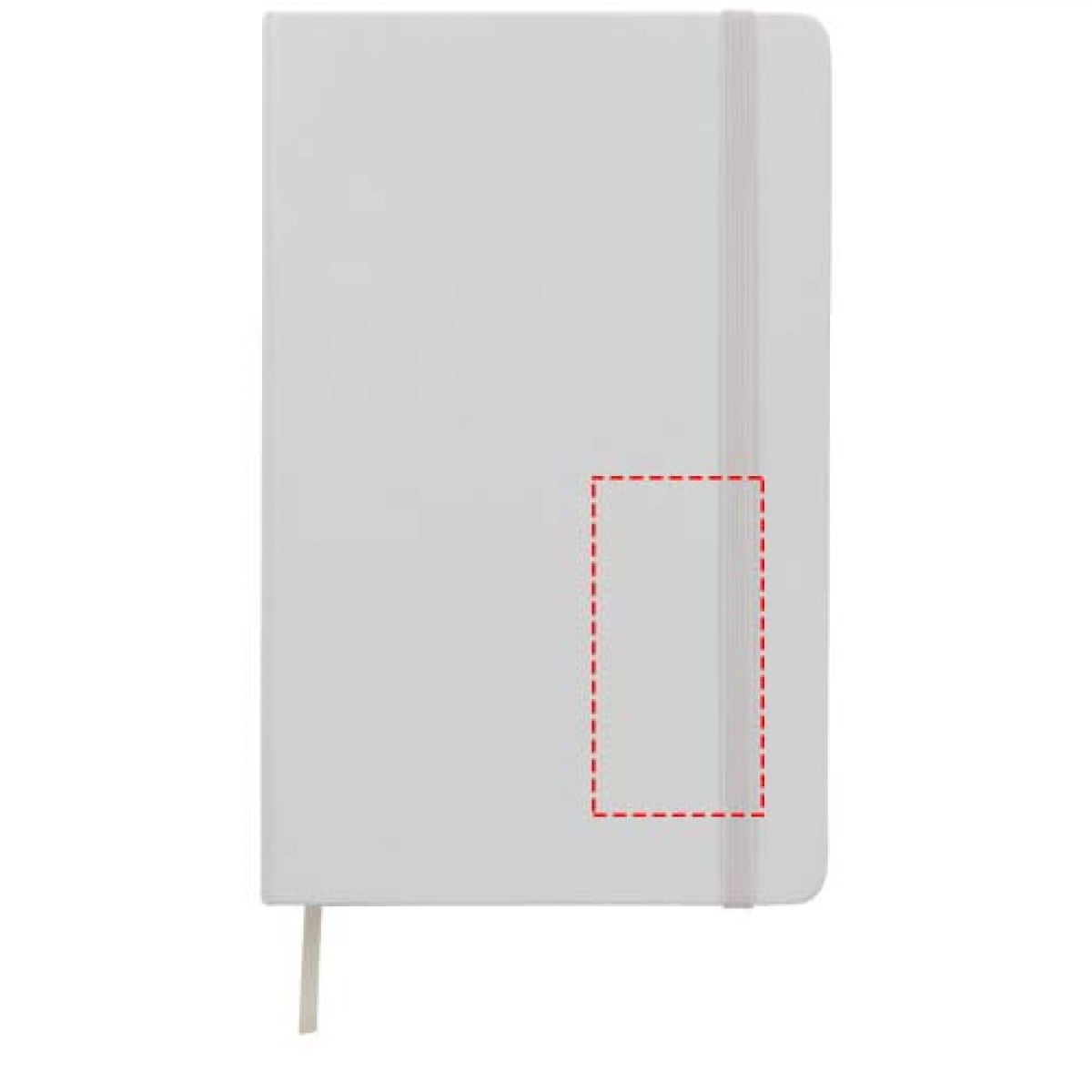 Moleskine Classic notitieboek - large - kunstleer - 120 vellen - ronde hoeken, bladwijzer en elastieksluiting - hardcover - rechts onder