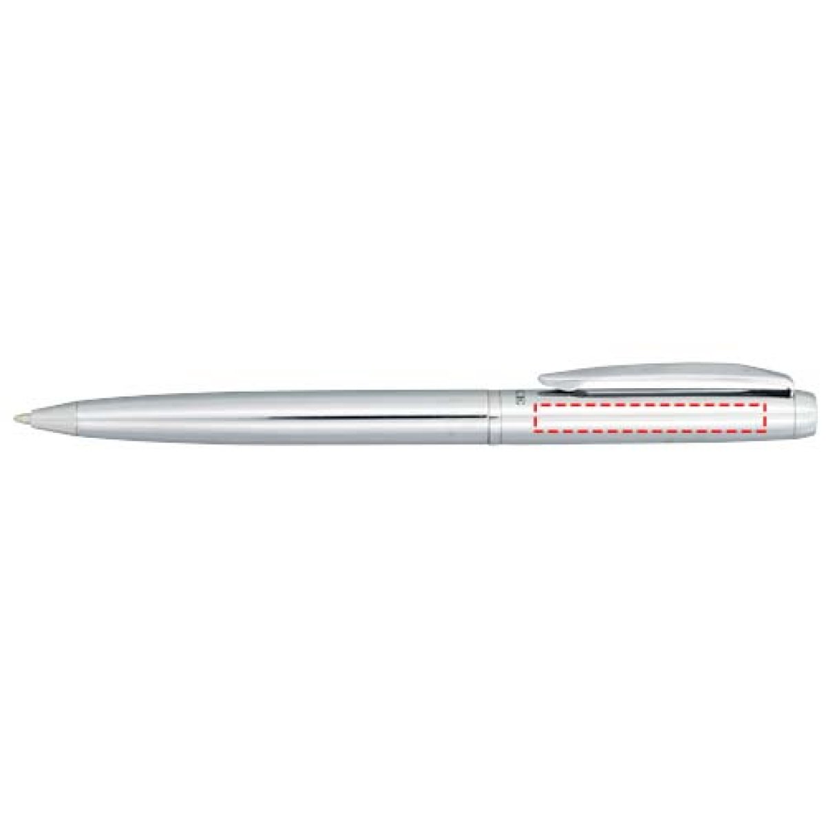 Cepheus balpen - kunststof en metaal - zwarte inkt - chroomaccenten - geschenkverpakking - Dop Cepheus balpen - kunststof en metaal - zwarte inkt - chroomaccenten - geschenkverpakking - Dop