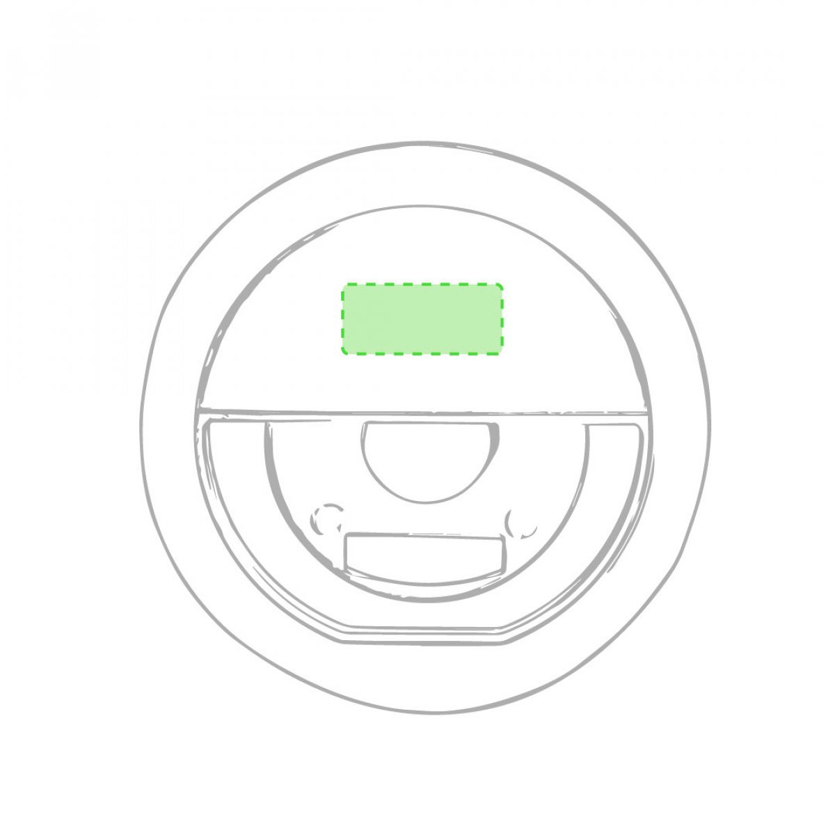 Lichtgevende Ring Picmont - Centered Lichtgevende Ring Picmont - Centered