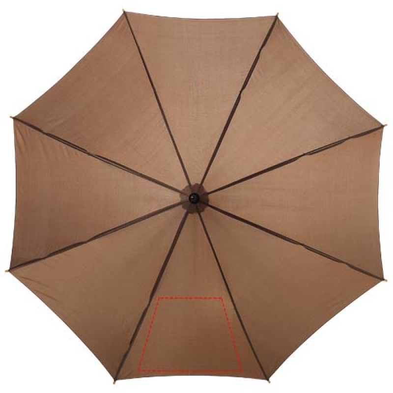 Paraplu hout - Ø 106 cm - automaat - 1ste paneel