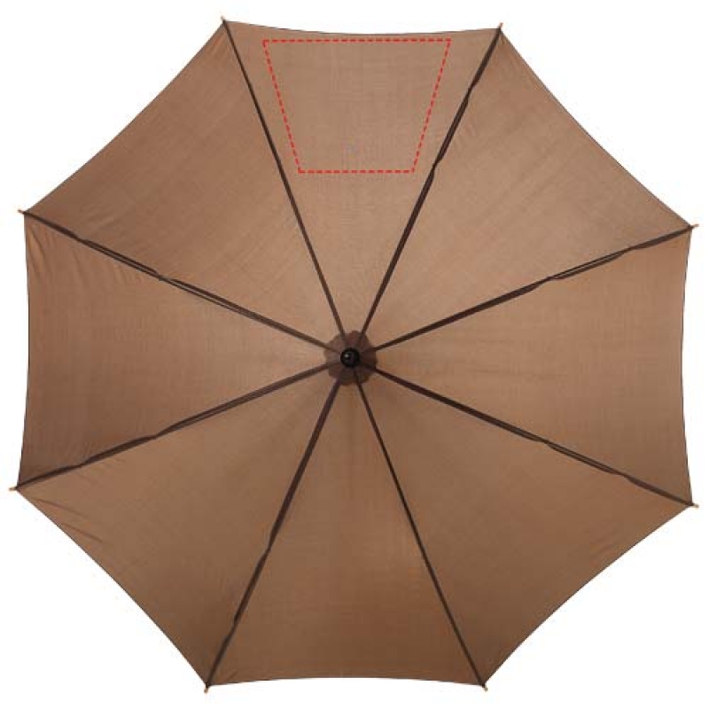 Paraplu hout - Ø 106 cm - automaat - 5de paneel