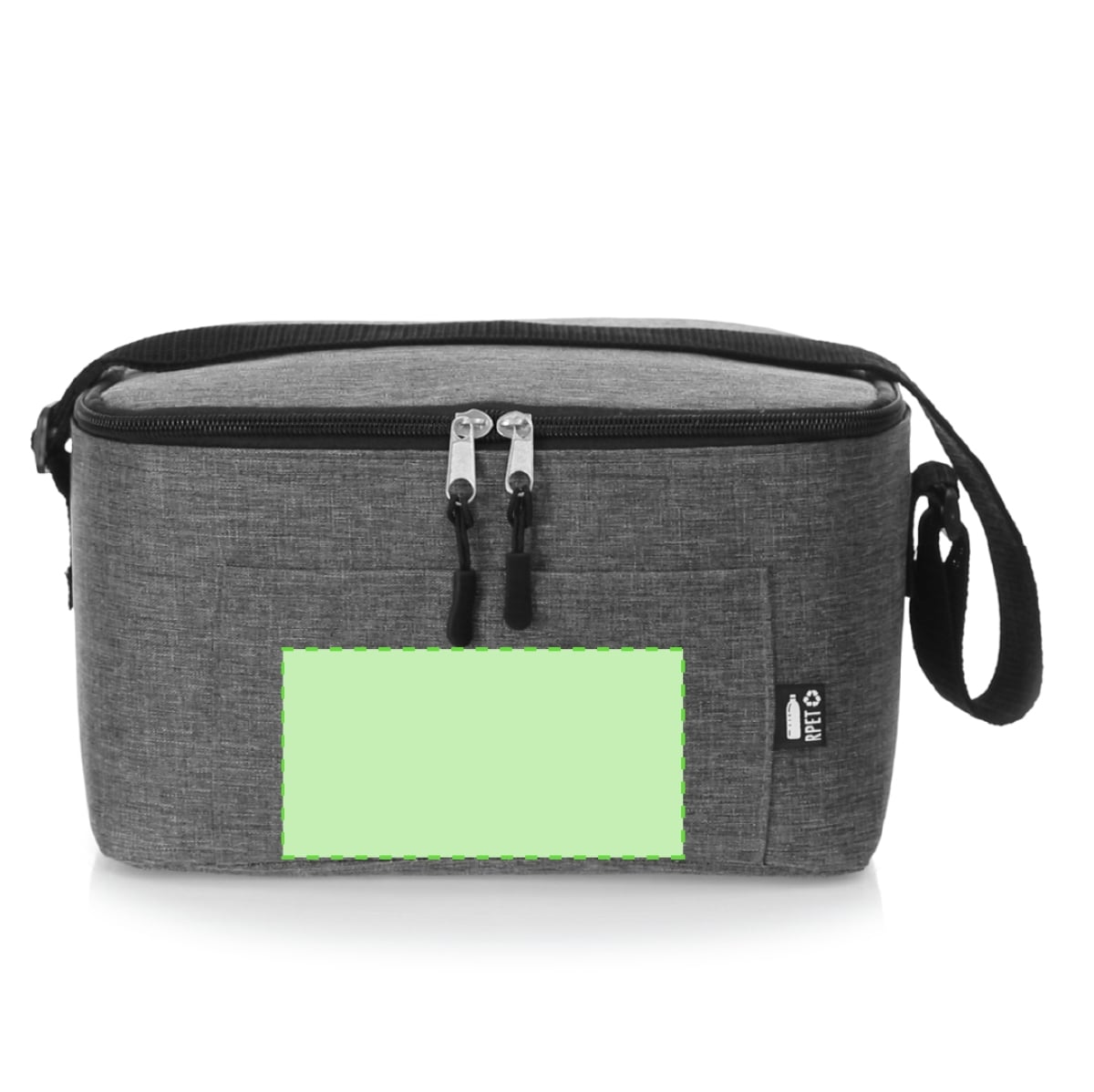 Elendil koeltas 5,6 L- polyester - schouderband - Op het voorvak