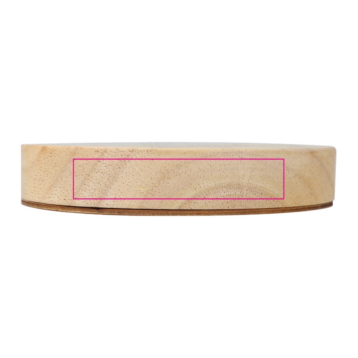 Coollux 22cm opvouwbare LED-lamp - FSC-papier - rubberhout - op de voet van de lamp Coollux 22cm opvouwbare LED-lamp - FSC-papier - rubberhout - op de voet van de lamp