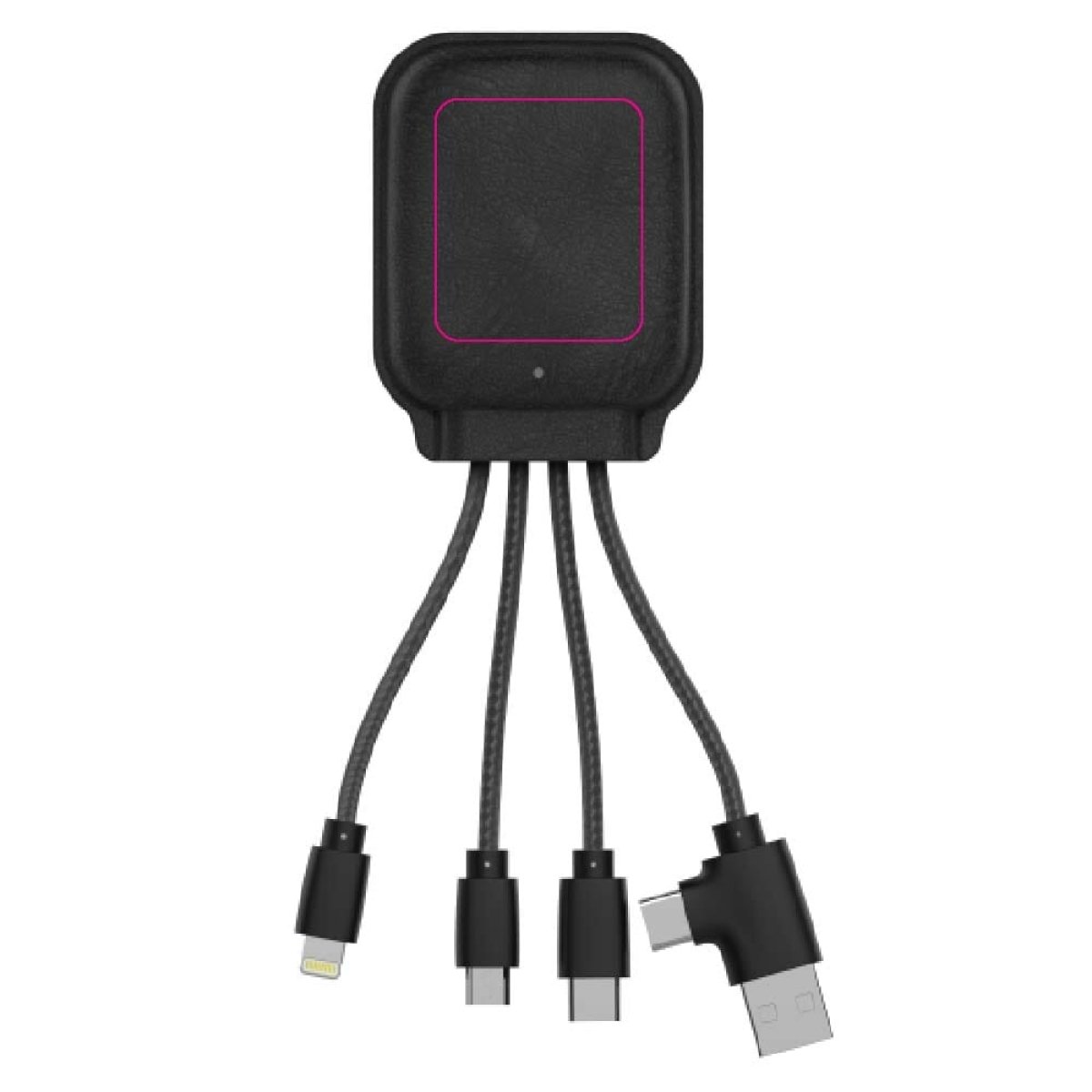 Xoopar Iné Gamma powerbank - 3.000mAh - recycled leer - NFC-functie - zijde 1 Xoopar Iné Gamma powerbank - 3.000mAh - recycled leer - NFC-functie - zijde 1