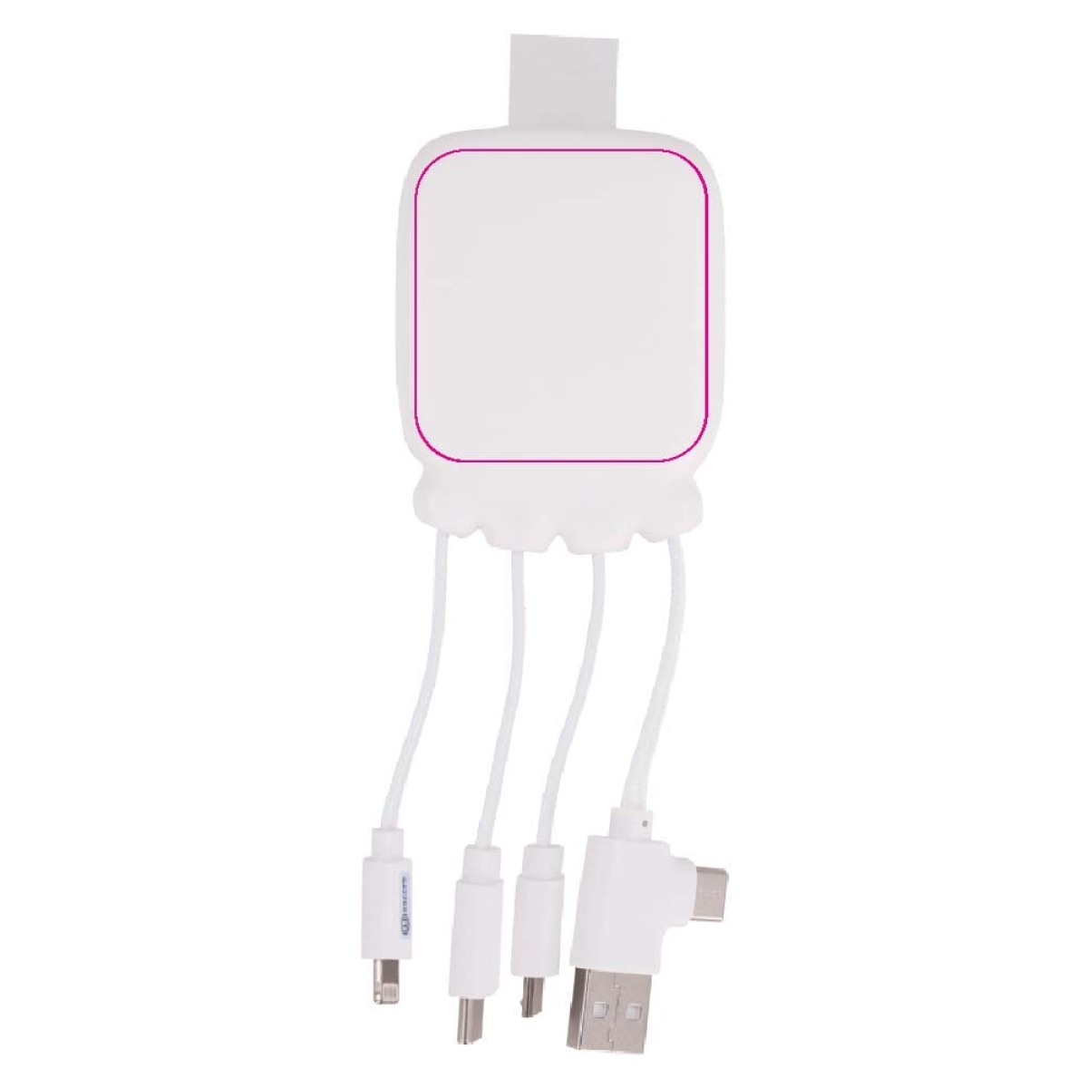 Xoopar Octopus Gamma 2 powerbank - 3.000mAh - multilaadkabel - zijde 1