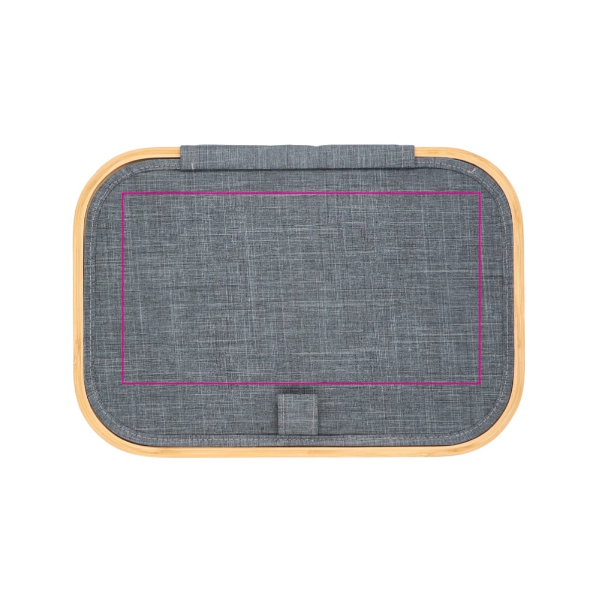 InSideOut mand Sogne 38 x 26 x 25 cm - rPET & bamboe - inklapbaar - bovenkant