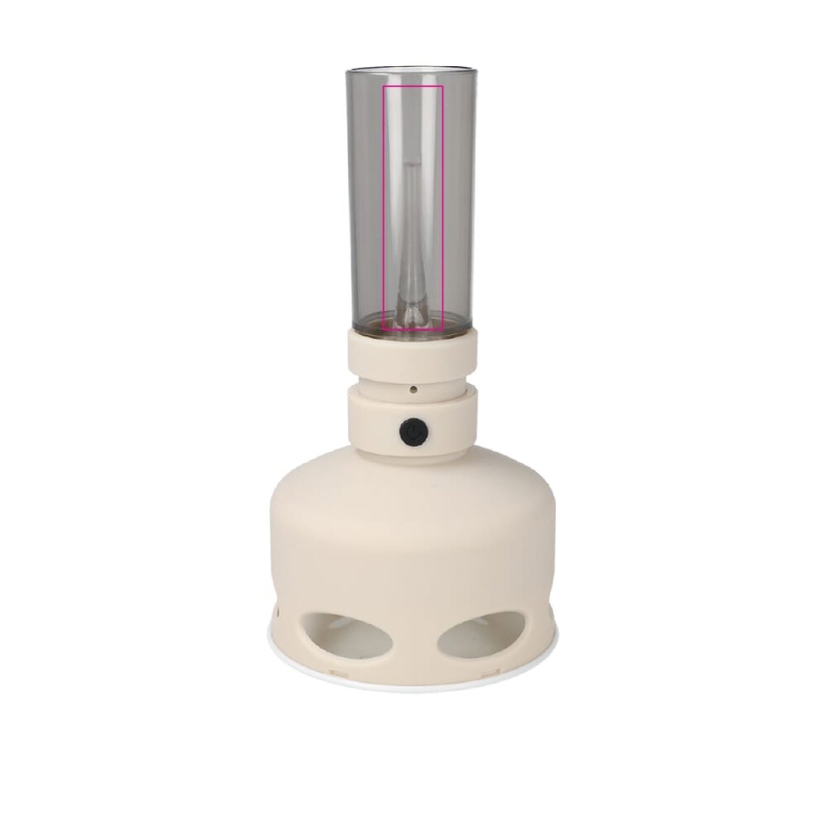 InSideOut LED-lamp - (uit)blaassensor - dimbaar - USB-C oplaadbaar - bovenste gedeelte