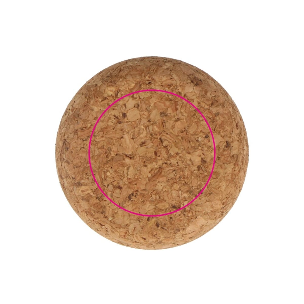 Karaf 1L - glas - kurken dop - op de kap