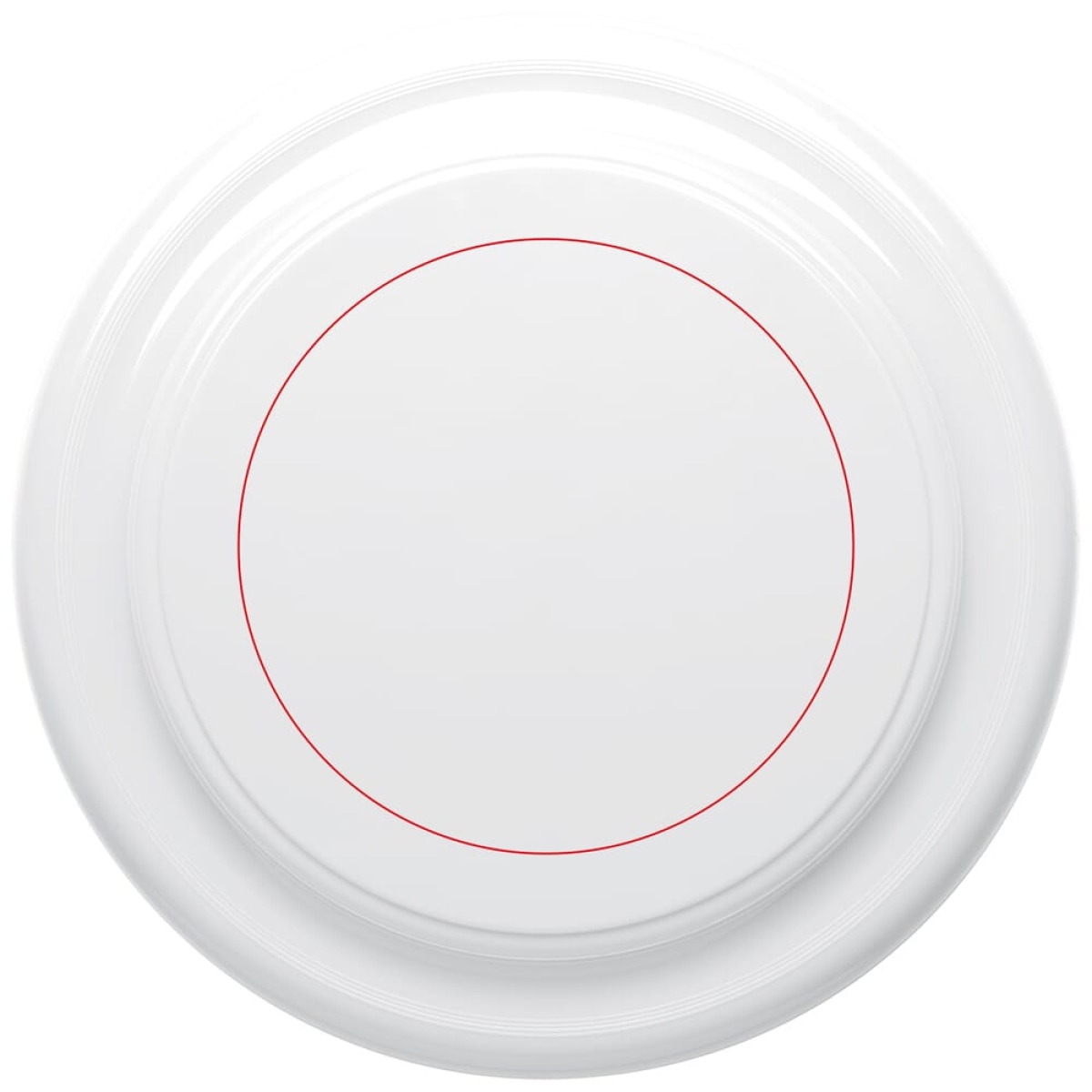 Frisbee - PP - Ø 23 cm - groot drukoppervlak - bovenzijde