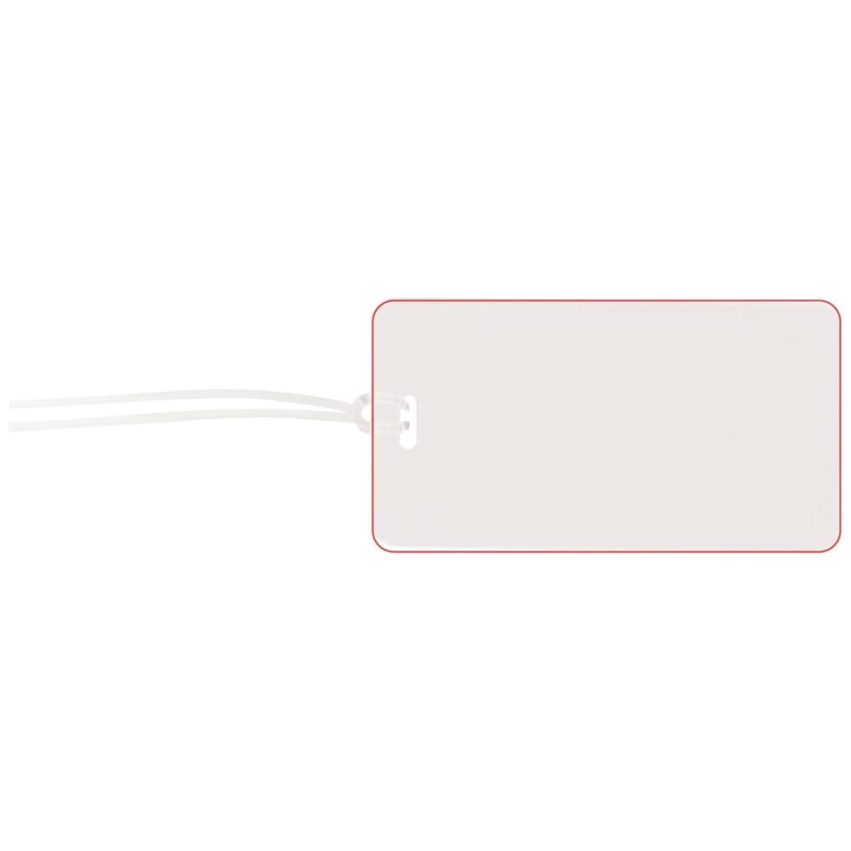 Bagage- kofferlabel  - zijde 1 Bagage- kofferlabel  - zijde 1