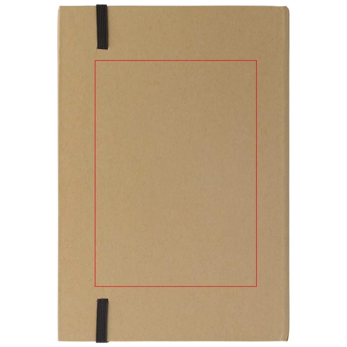 Notitieboek - A5 - karton - 80 vellen - gelinieerd - elastieksluiting en pennenhouder - inclusief styluspen - achterzijde