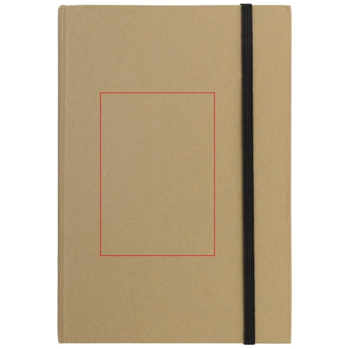 Notitieboek - A5 - karton - 80 vellen - gelinieerd - elastieksluiting en pennenhouder - inclusief styluspen - voorzijde