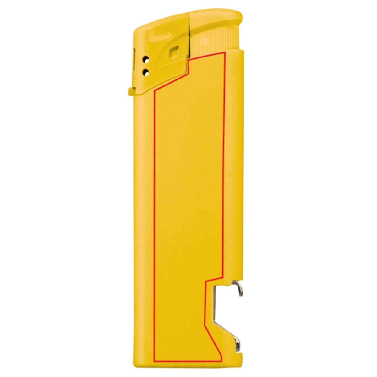 Elektronische aansteker - flesopener - kindveilig - navulbaar - zijde 1