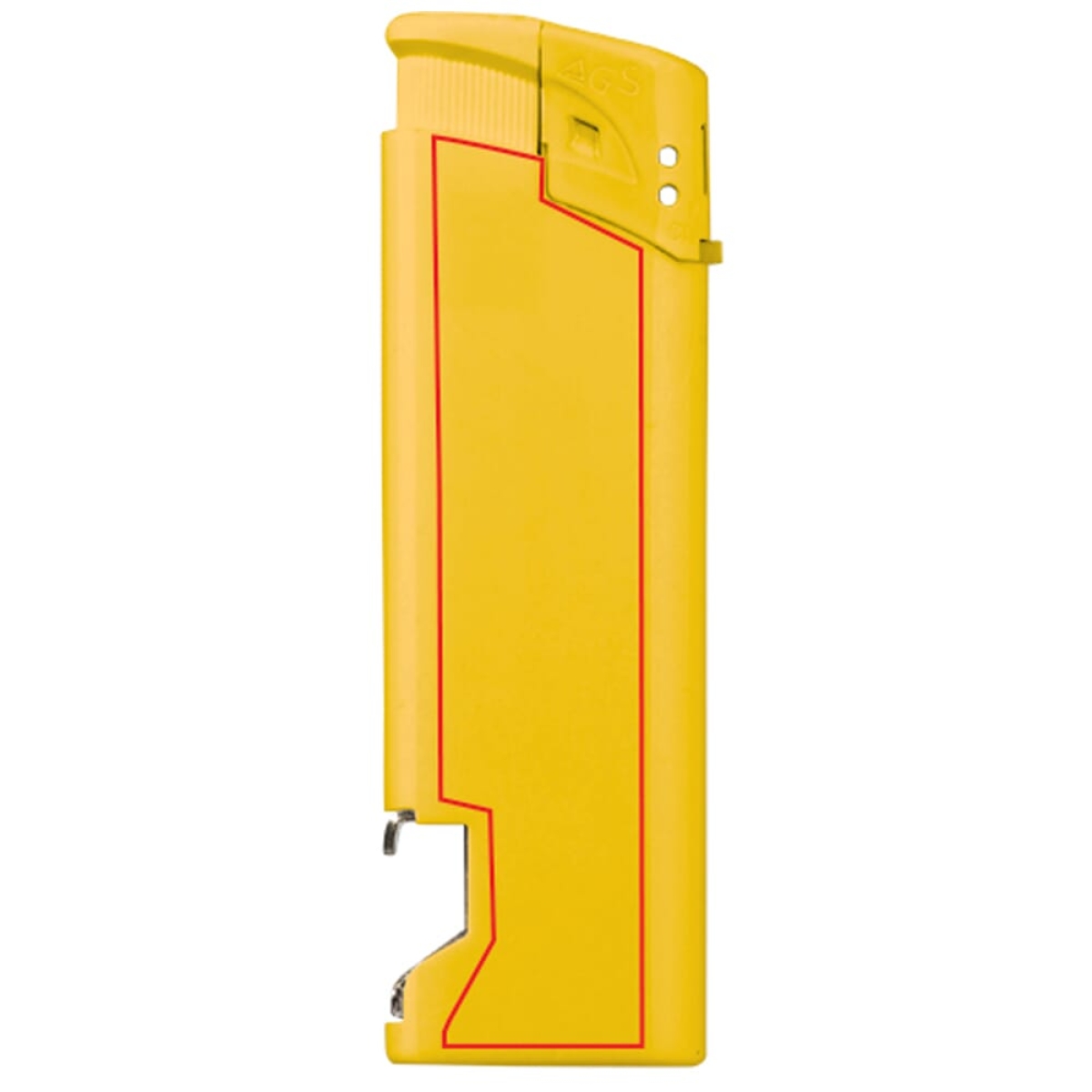 Elektronische aansteker - flesopener - kindveilig - navulbaar - zijde 2