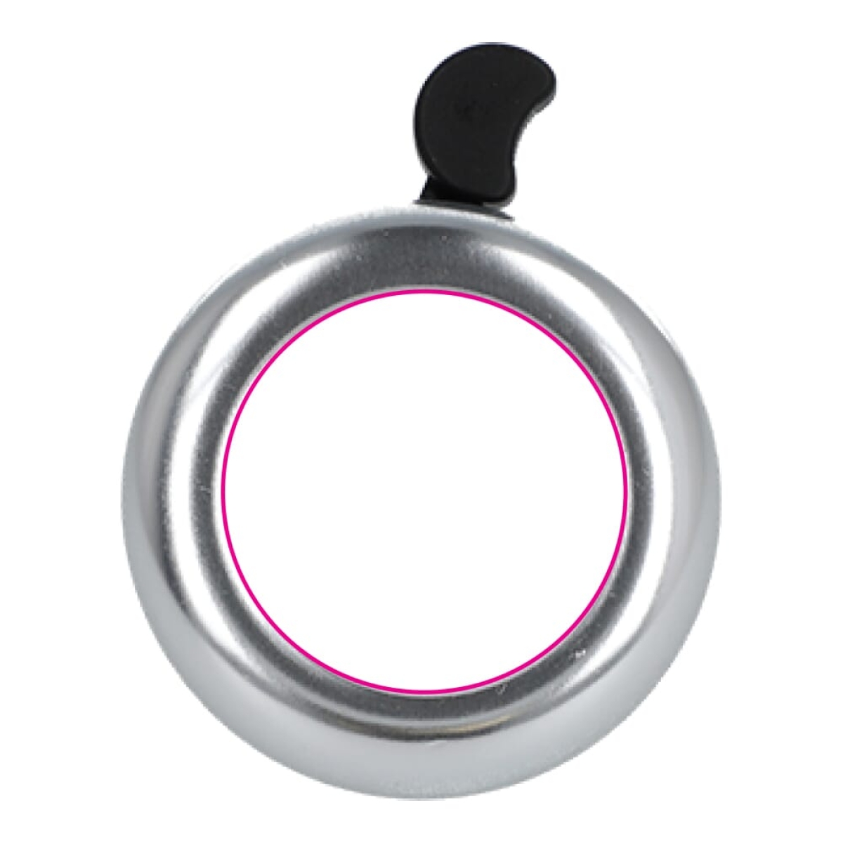 Fietsbell aluminium - bovenkant