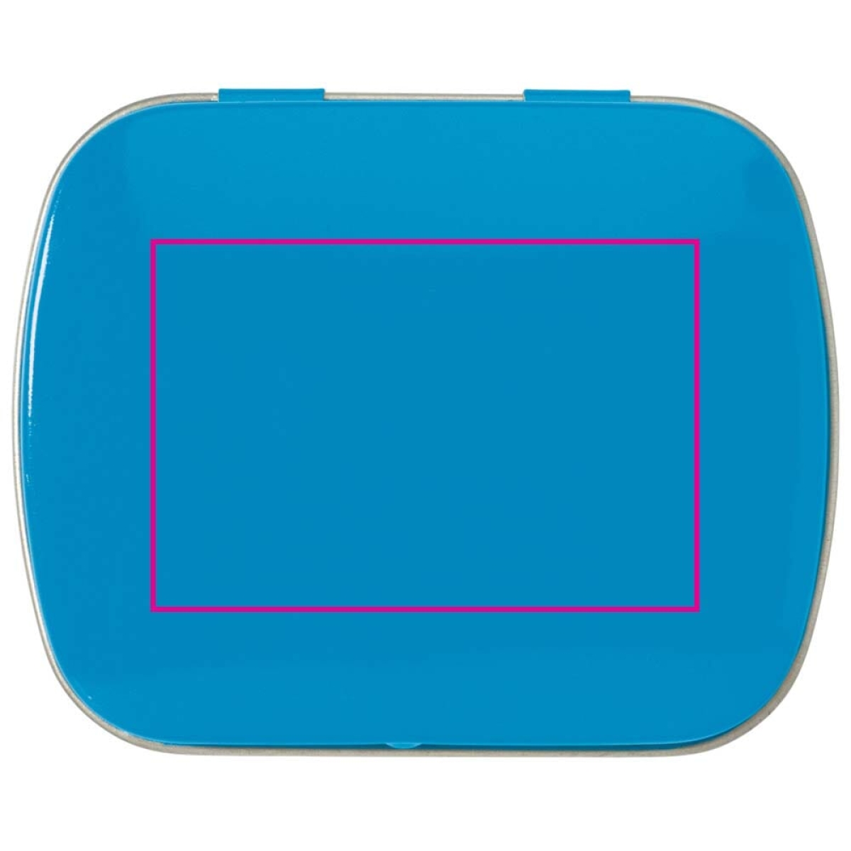 Pepermunt - 23 gram - scharnierblik - Bovenzijde