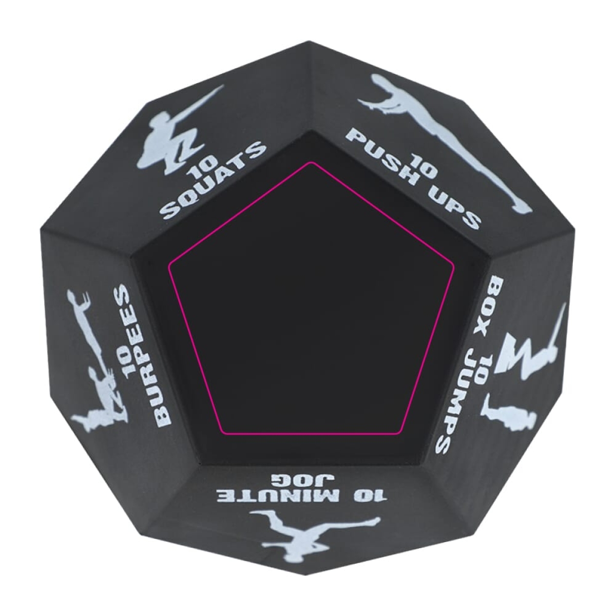 Fitness dobbelsteen - zijde 1