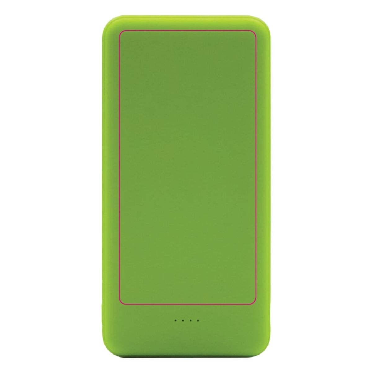 Elite powerbank - 8.000mAh - ABS - rubberen ontwerp - bovenzijde