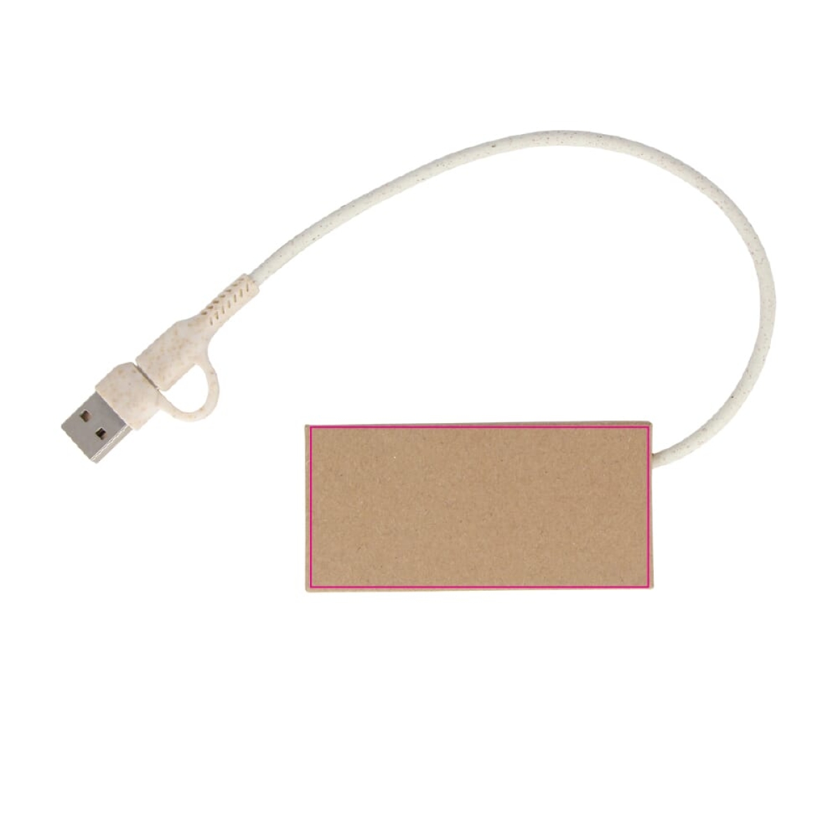 Hub gerecycled papier - zijde 1