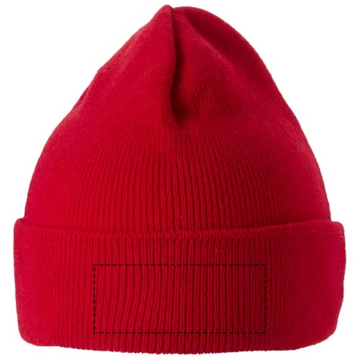 Irwin beanie - acryl - met omslag - voorzijde Irwin beanie - acryl - met omslag - voorzijde