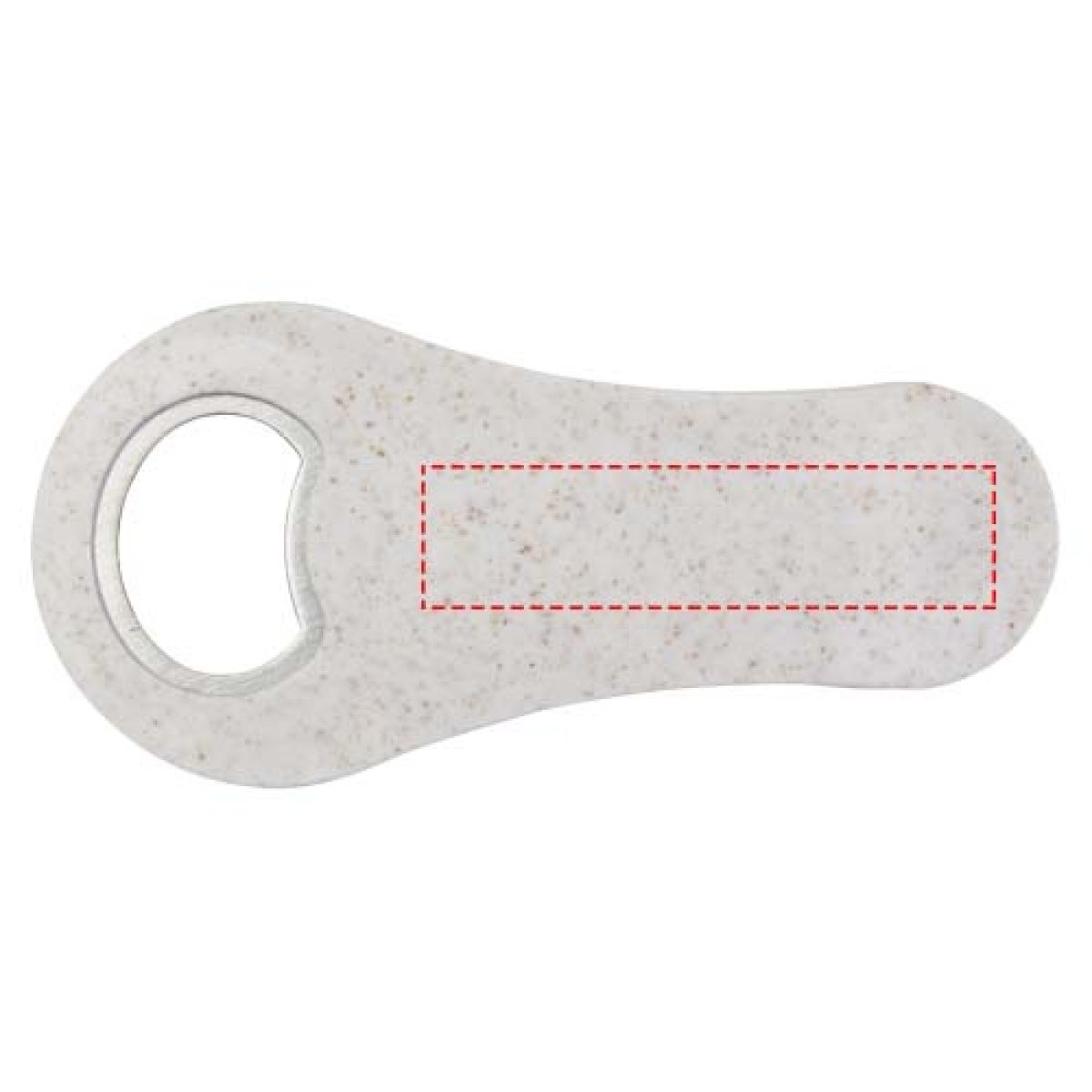 Schyn flesopener van tarwestro - romp