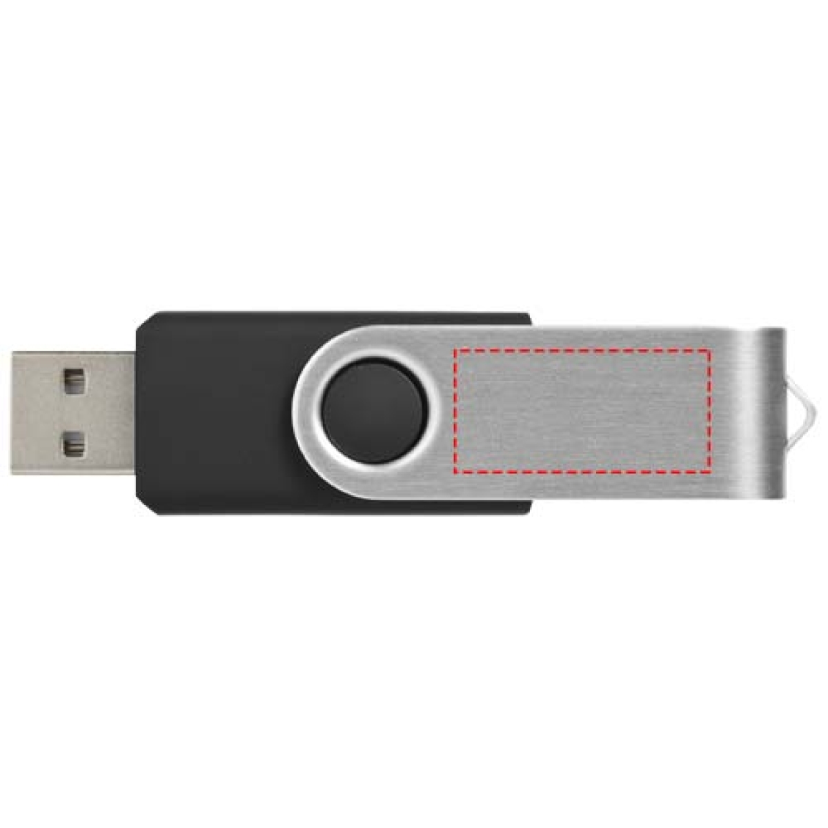 Rotate USB 2.0 stick - kunststof en aluminium - 32GB - geschenkverpakking - voorzijde