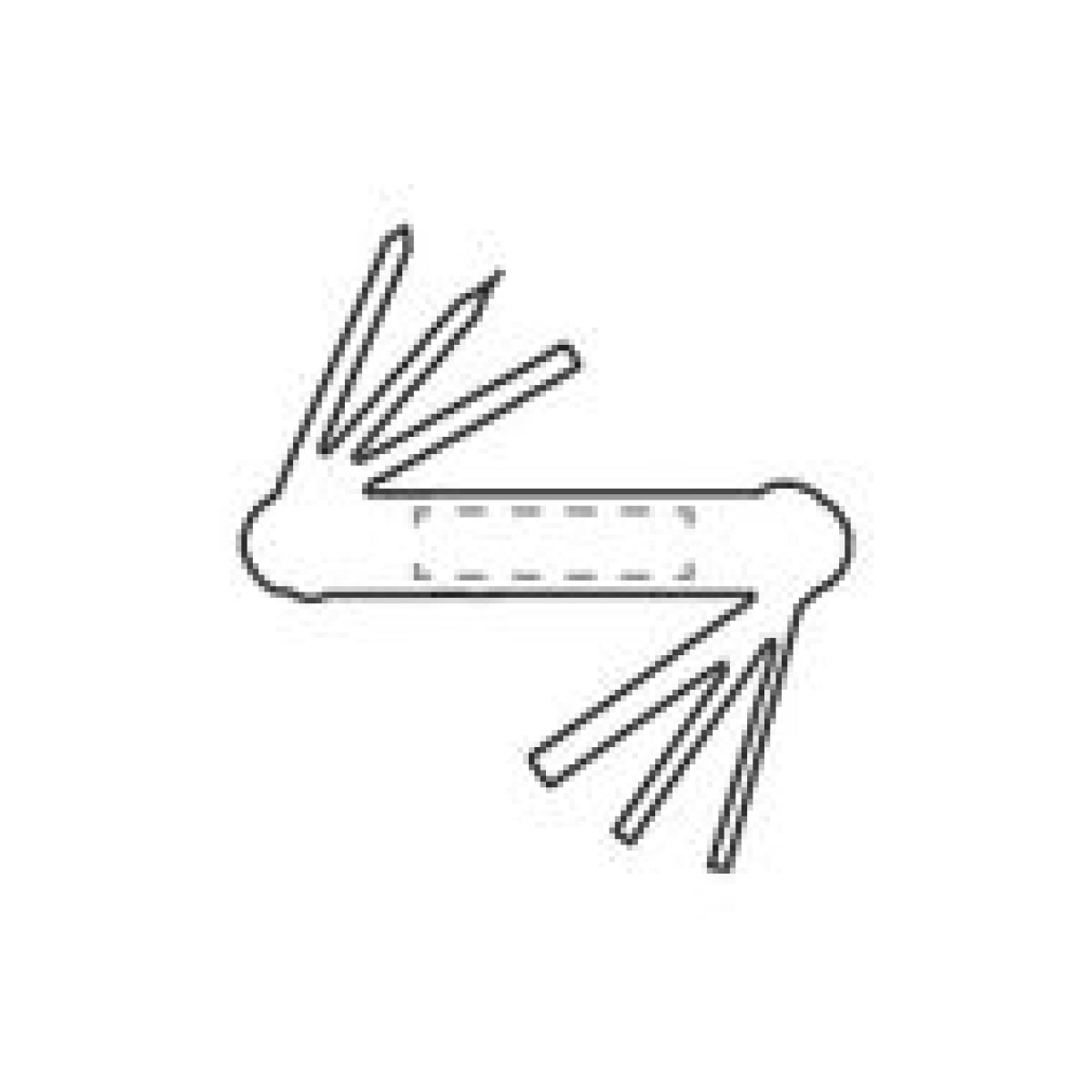 Bamboo Black Tool multitool - op 1e zijde