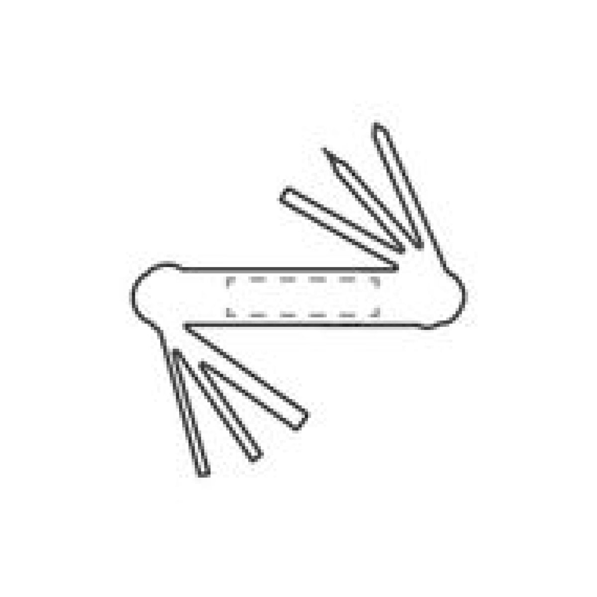 Bamboo Black Tool multitool - op 2e zijde