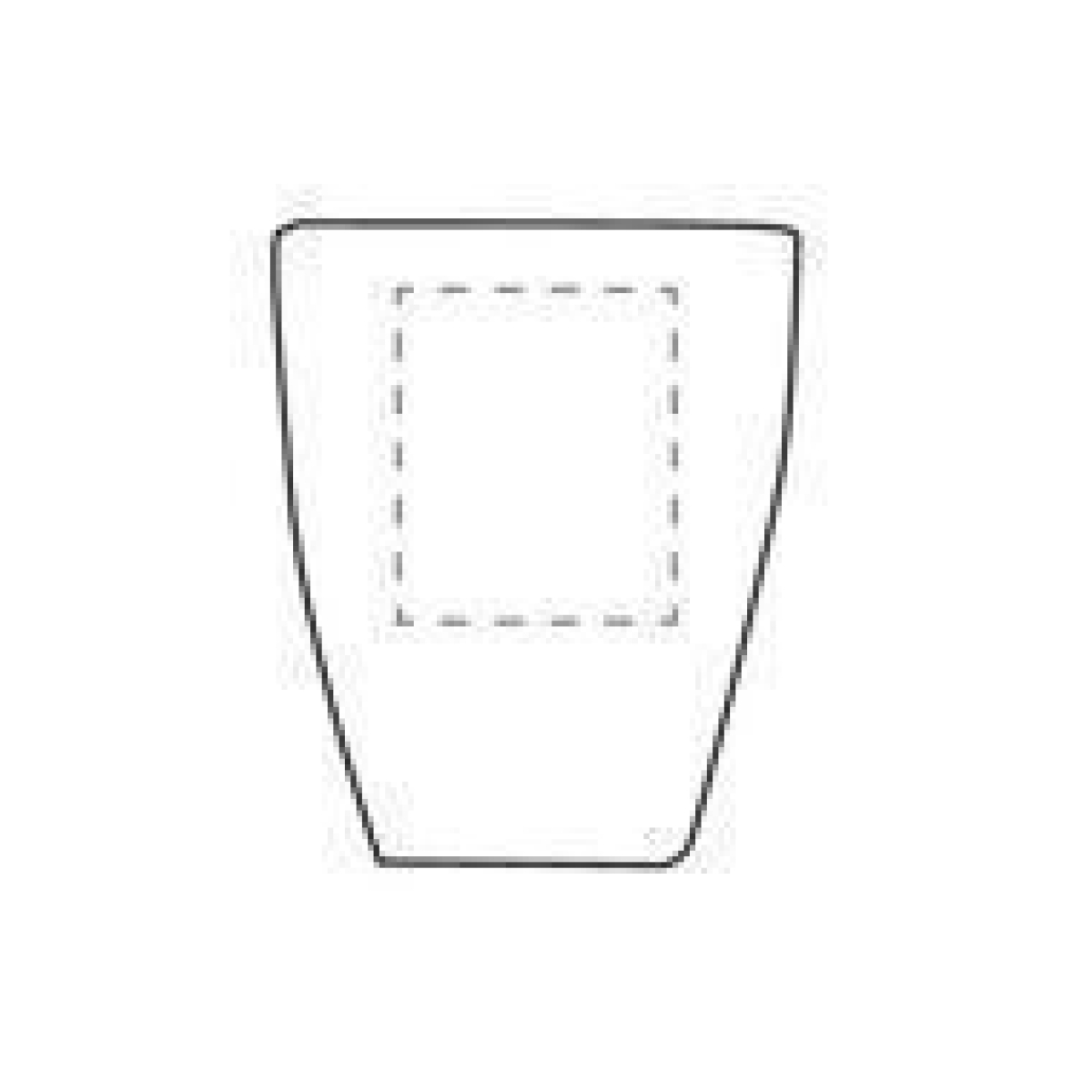 Classic shot glaasje 50ml - op voorzijde