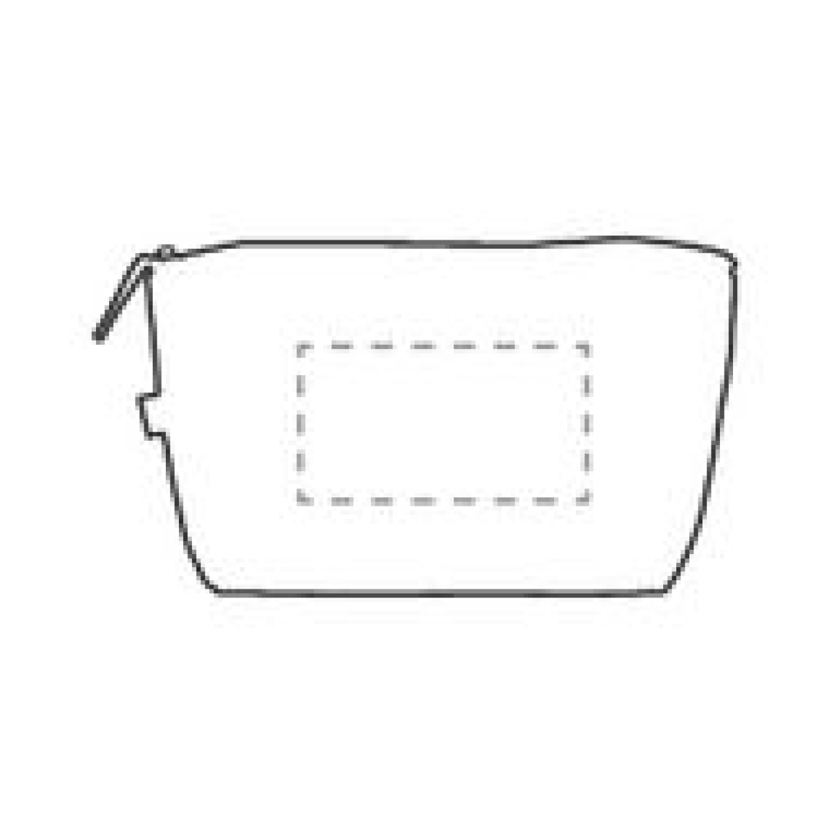 SmartBag accessoire tasje - rPET vilt - ritssluiting - op achterzijde SmartBag accessoire tasje - rPET vilt - ritssluiting - op achterzijde