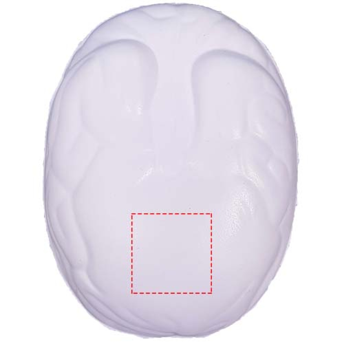anti-stress bal - hersens - 9 cm - PU - onderkant