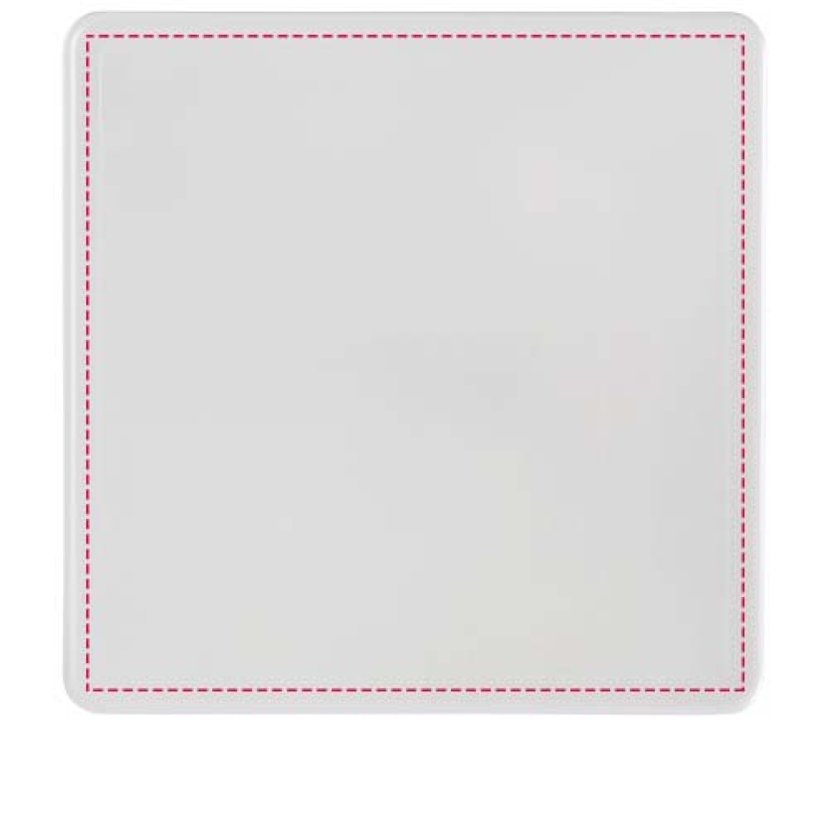 Renzo vierkante kunststof onderzetter - onderkant