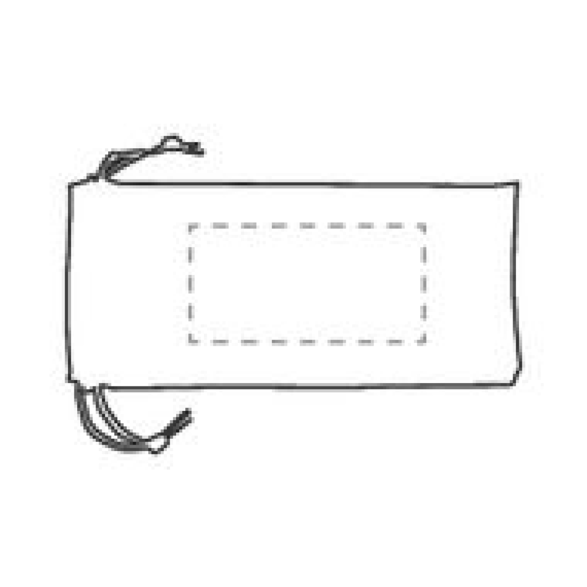 Smart Pouch opbergzakje - op 1e zijde (op de zwarte enkel in zilver)