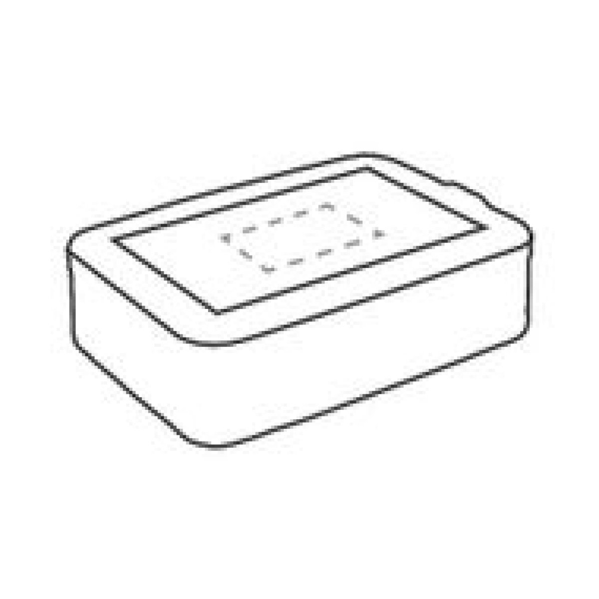 Mepal Bento lunchbox 1.5L - kunststof - twee vakken - afdichtring - op deksel Mepal Bento lunchbox 1.5L - kunststof - twee vakken - afdichtring - op deksel