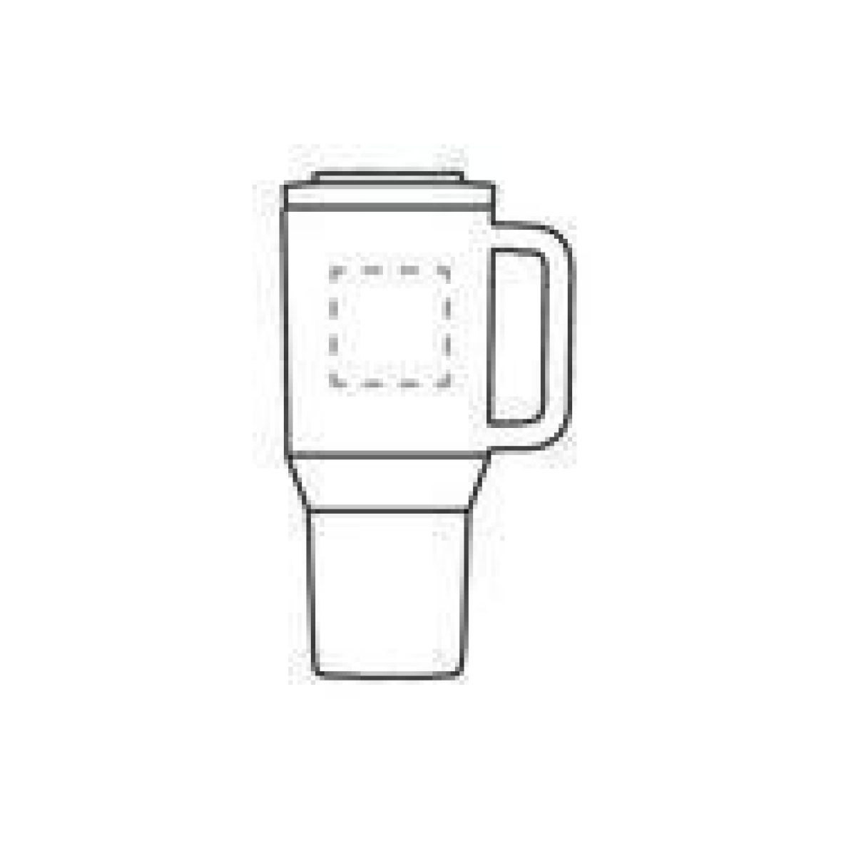 Kambukka® Rio Drinkfles 950 ml - RVS - dubbelwandig - vacuümgeïsoleerd - op voorzijde