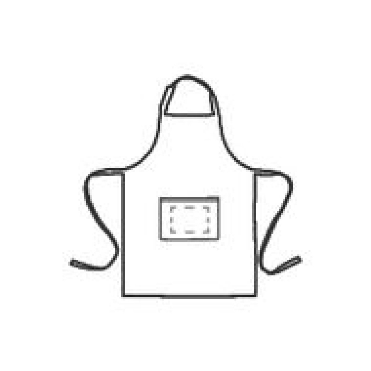 Cocina schort - 88x65 cm - organisch katoen - 180 g/m² - opgestikte zak - verstelbare nekband - op insteekvak Cocina schort - 88x65 cm - organisch katoen - 180 g/m² - opgestikte zak - verstelbare nekband - op insteekvak