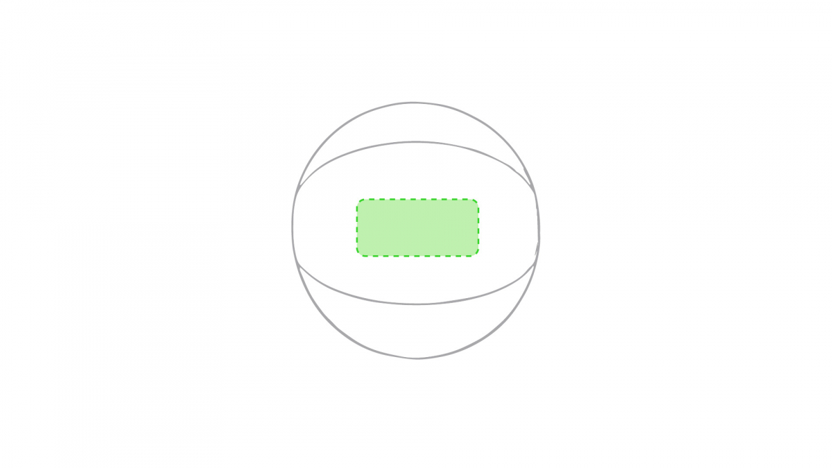 Magno strandbal - Ø 40 cm - PVC - opblaasbaar - Op een paneel Magno strandbal - Ø 40 cm - PVC - opblaasbaar - Op een paneel