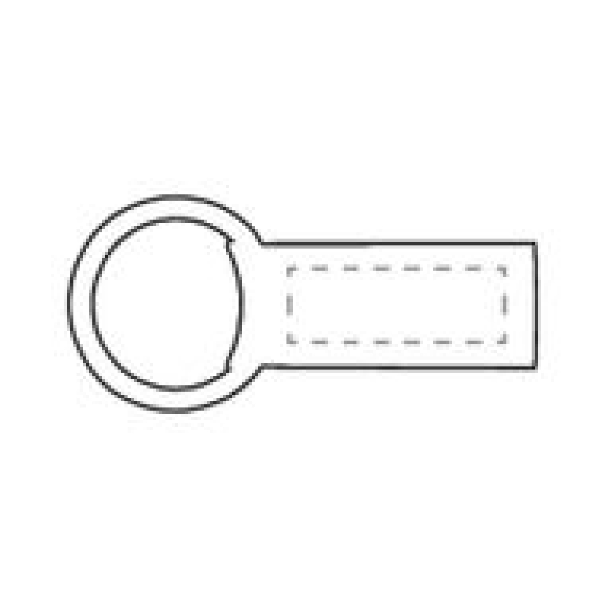 StraightKey sleutelhanger - metaal - 4.5 cm - zekerheidsring - kliksysteem - op 1e zijde StraightKey sleutelhanger - metaal - 4.5 cm - zekerheidsring - kliksysteem - op 1e zijde