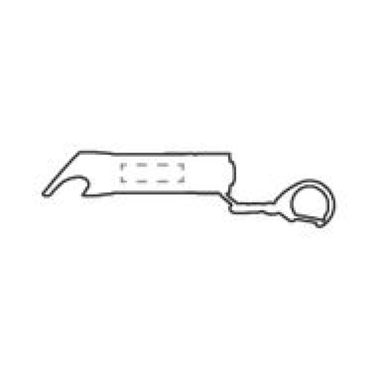 Zaklamp - aluminium - fles opener - sleutelhanger met karabijnhaak - op voorzijde lampje Zaklamp - aluminium - fles opener - sleutelhanger met karabijnhaak - op voorzijde lampje