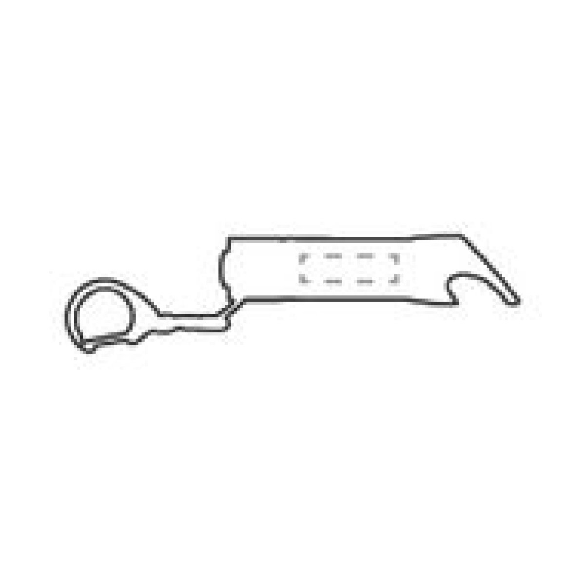 Zaklamp - aluminium - fles opener - sleutelhanger met karabijnhaak - op achterzijde lampje Zaklamp - aluminium - fles opener - sleutelhanger met karabijnhaak - op achterzijde lampje