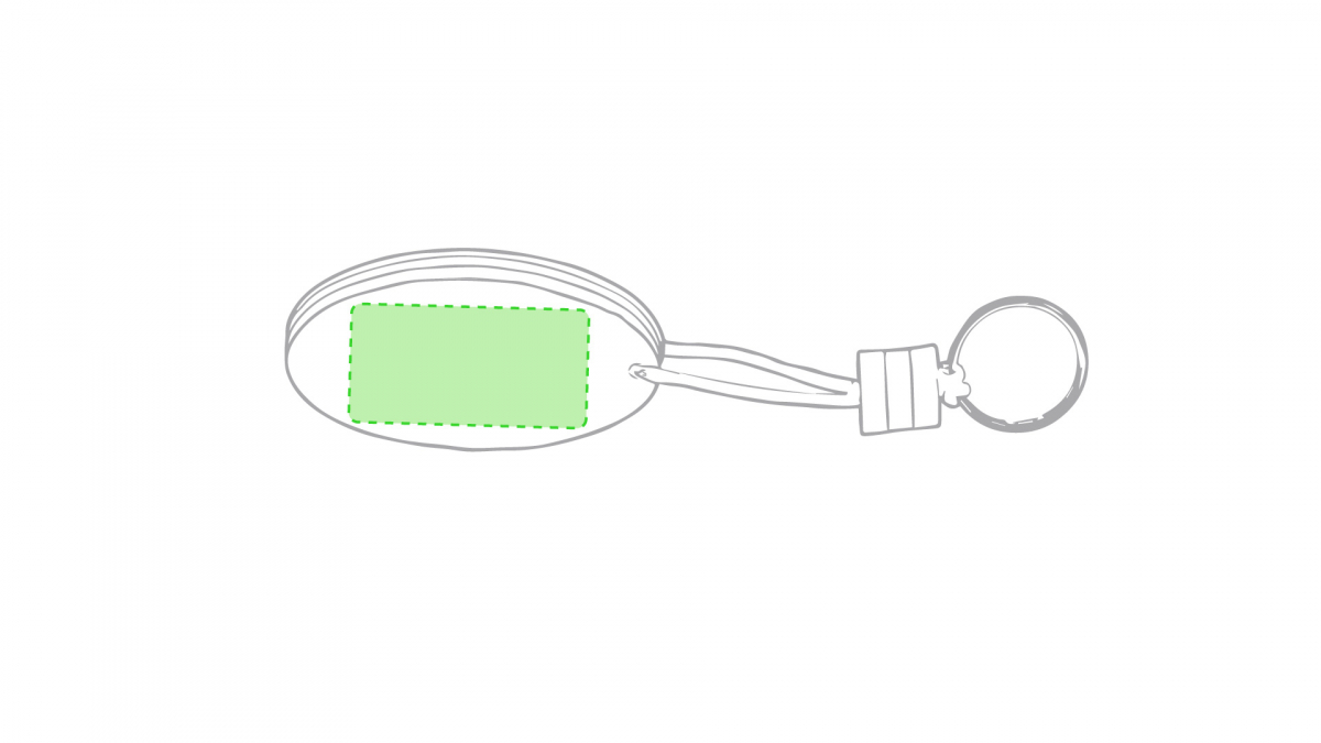 Sleutelhanger Soke - Op de voorkant als oor links is zijde B Sleutelhanger Soke - Op de voorkant als oor links is zijde B