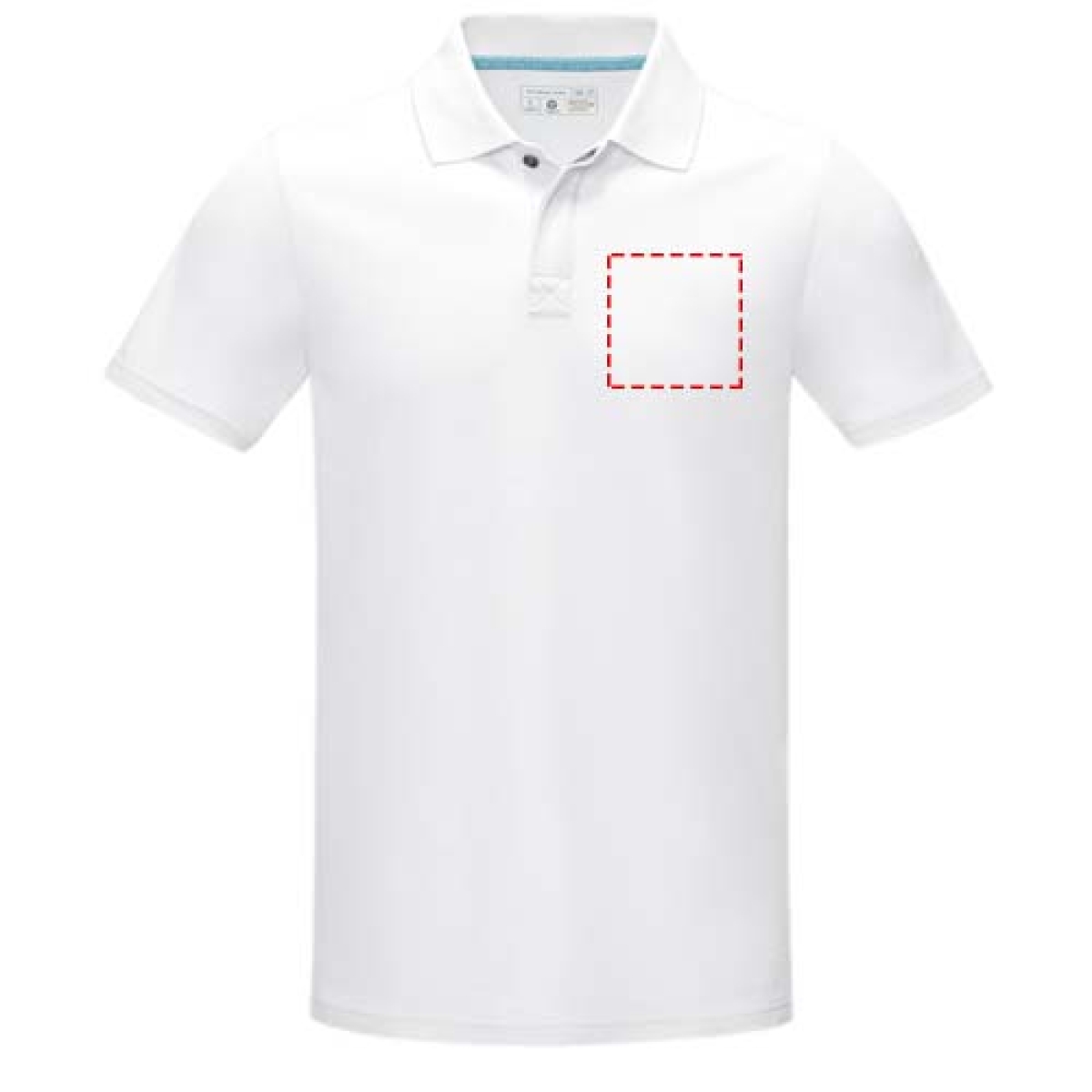 Elevate Graphite polo - heren - organsich katoen - 180 g/m2 - linker borst Elevate Graphite polo - heren - organsich katoen - 180 g/m2 - linker borst