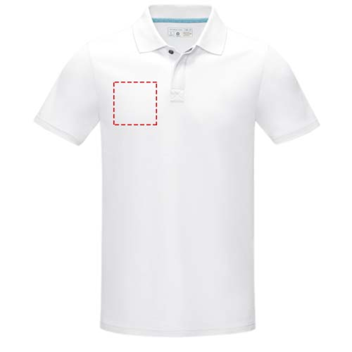 Elevate Graphite polo - heren - organsich katoen - 180 g/m2 - rechter borst Elevate Graphite polo - heren - organsich katoen - 180 g/m2 - rechter borst