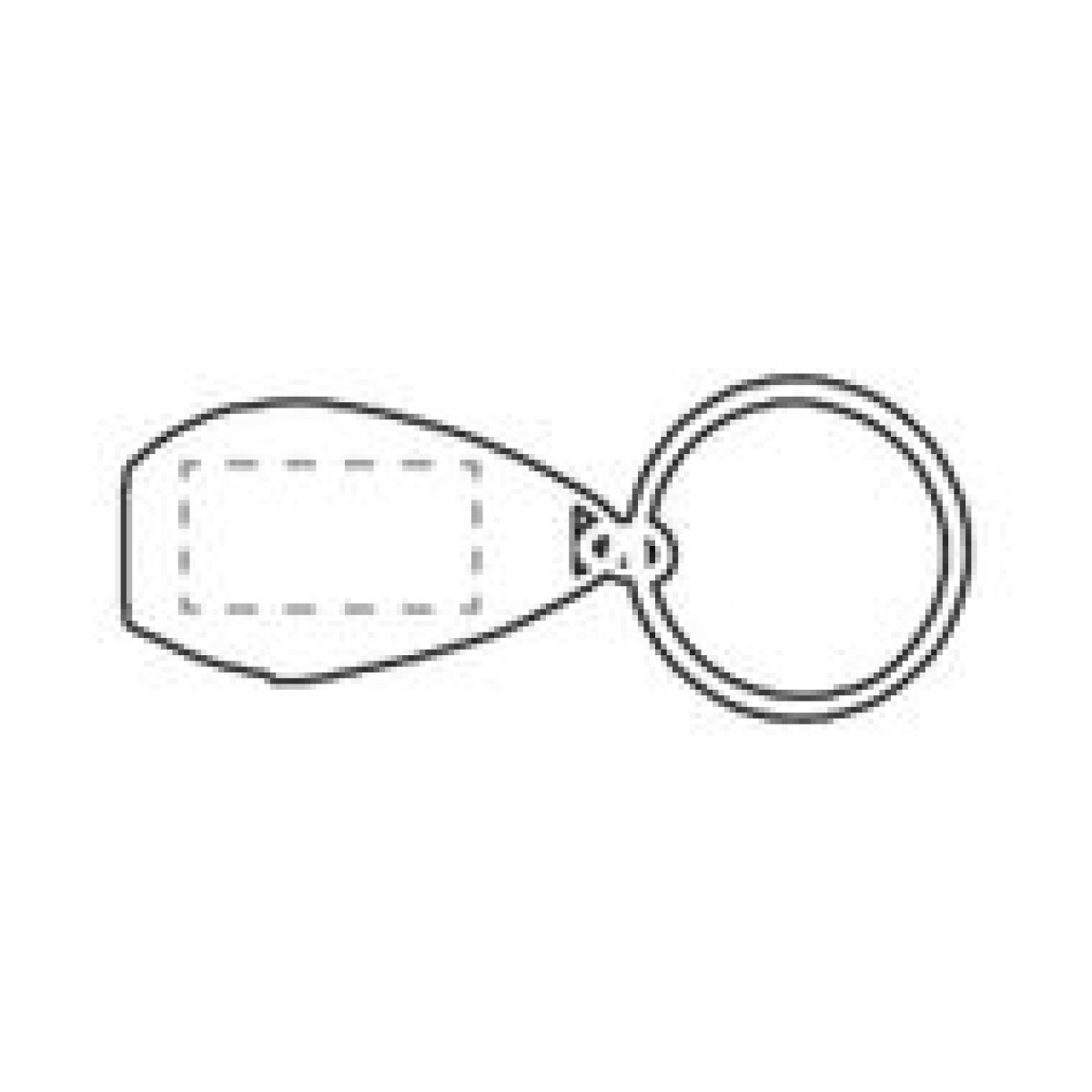 Carrera sleutelhanger - metaal - 5 cm - met flesopener - op bovenzijde Carrera sleutelhanger - metaal - 5 cm - met flesopener - op bovenzijde