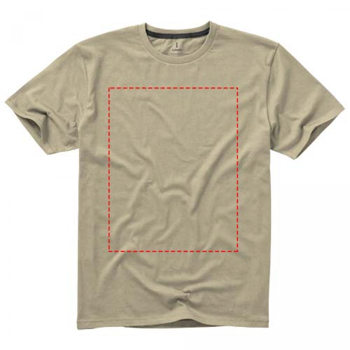 Elevate Nanaimo t-shirt - heren - BCI katoen - 160 g/m2 - impact volledige voorzijde Elevate Nanaimo t-shirt - heren - BCI katoen - 160 g/m2 - impact volledige voorzijde