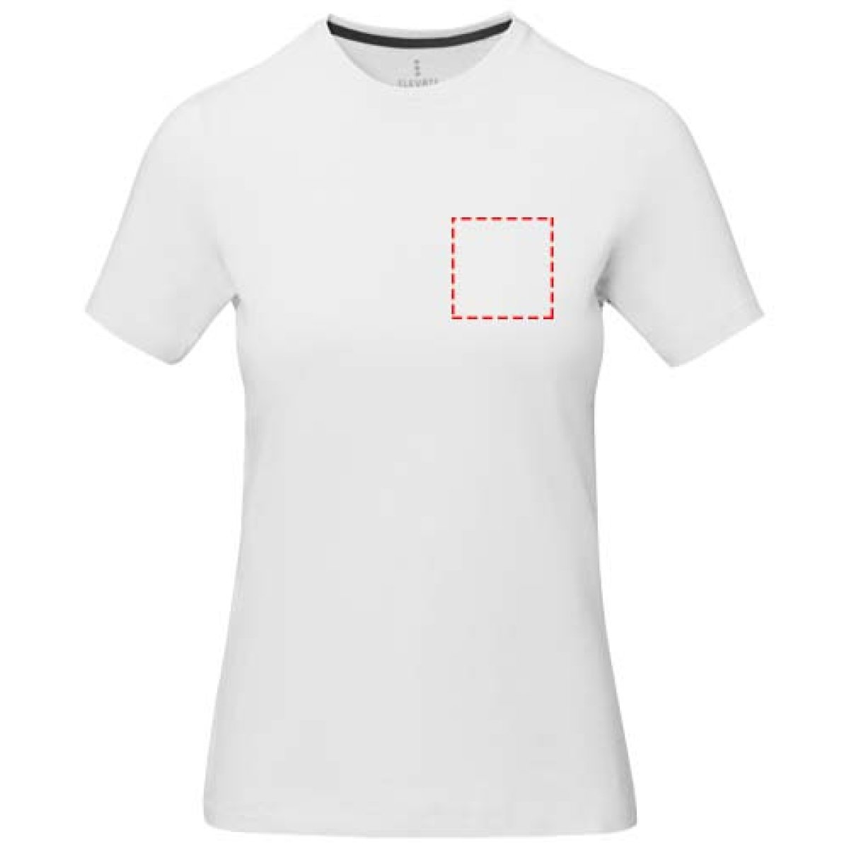 Elevate Nanaimo t-shirt - dames - BCI katoen - 160 g/m2 - linker borst Elevate Nanaimo t-shirt - dames - BCI katoen - 160 g/m2 - linker borst